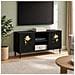 Mobile TV BREMEN 102 x 33 x 51 cm Rovere Nero - Foto miniatura 2