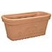 Vaso in resina effetto terracotta cm 60x30x28 - Foto miniatura 1