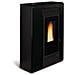 Stufa A Pellet Ilenia Nero Opaco 2,4-8,0 Kw 230 M³ Riscaldabili - Foto miniatura 1