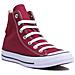 All Star Hi Maroon Vinaccio Tela Lacci M9613c 37 - Foto miniatura 7