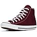 All Star Hi Maroon Vinaccio Tela Lacci M9613c 37 - Foto miniatura 14