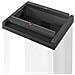 Pattumiera Big-box Swing Taglia L 35 L Bianca 0840-131 - Foto miniatura 4