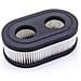 Filtro Dell' aria In Carta Di Ricambio 11,1 X 6,7 X 3,4cm Nero, Bianco Per Tosaerba Briggs & Stratton 09p702-0128-f1, 550e, 550ex, 575ex, 9 Motor - Foto miniatura 1