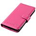 Custodia Compatibile Con Htc One X / X+ In Rosa Vivo - Coperchio Protettiva Con Chiusura Magnetica, Funzione Stand E Tasca Per Le Carte - Foto miniatura 2