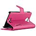 Custodia Compatibile Con Htc One X / X+ In Rosa Vivo - Coperchio Protettiva Con Chiusura Magnetica, Funzione Stand E Tasca Per Le Carte - Foto miniatura 15