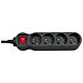 Cavo Di Prolunga A 4 Pin Con Energy Mce180 2300w Nero 1,4 M - Foto miniatura 3