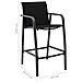 Sgabelli Da Bar Da Giardino 4 Pz Neri In Textilene - Foto miniatura 7