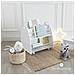Libreria Per Bambini Bassa 2 Lati - Grigio Chiaro - L 47,5 X P 40 X H 50 Cm - Foto miniatura 7
