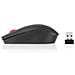 Mouse Wireless Think Pad Ottico 3 Tasti 1200 DPI Colore Grigio e Rosso - Foto miniatura 3