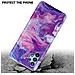 Custodia Compatibile Con Samsung Galaxy A32 5g In Marmo Rosa Viola No. 19 - Coperchio Protettivo In Silicone Tpu Con Motivo A Mosaico - Foto miniatura 4
