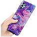 Custodia Compatibile Con Samsung Galaxy A32 5g In Marmo Rosa Viola No. 19 - Coperchio Protettivo In Silicone Tpu Con Motivo A Mosaico - Foto miniatura 5