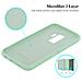 Custodia Compatibile Con Samsung Galaxy S9 Plus In Liquid Verde Chiaro - Coperchio Protettivo In Silicone Tpu Flessibile - Foto miniatura 6