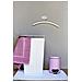 Cesto Portabiancheria Decorativo Adria 48l, Contenitore Da Bagno Chiudibile Con Maniglie - Foto miniatura 2