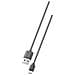 PLCABMUSB2MK Cellularline PL Cavo USB-A a Micro USB 2m Nero - Foto miniatura 1