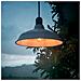 Lampada A Sospensione Con Paralume In Aluminio Per Esterni Ip65 Eiva Elegant Pdene50sm01pam11vbl Bianco 271xø380 Mm Silicone - Foto miniatura 1