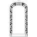 Arco Da Giardino 116x45x240 Cm Acciaio - Foto miniatura 3