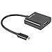 Adattatore Usb C Con Vga Ad-uc-hd-01 Nero - Foto miniatura 1