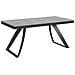 Tavolo Allungabile 90x180/440 Cm Proxy Evolution Telaio Antracite - Cemento - Foto miniatura 6