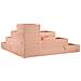 Fioriera Giardino 4 Ripiani 80,5x79x36cm Legno Massello Douglas - Foto miniatura 5