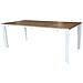 Fall - Tavolo Da Giardino In Alluminio Allungabile 215/280x100 Effetto Legno - Foto miniatura 2