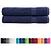 Asciugamani Premium SOLUND 2 pz Blu Navy 100x200cm 600gsm - Foto miniatura 2