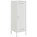 Credenza Bianca 36x39x113 Cm In Acciaio - Foto miniatura 1