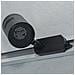 Porta Faretto Da Binario Attacco Gu10 Faro Orientabile Per Soffitto Nero P26-n - Foto miniatura 5