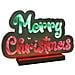 Scritta Merry Christmas Infinity 32cm Addobbo Luminoso Decorazione Led Natalizia - Foto miniatura 2