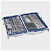 LVS345BQSTX lavastoviglie Libera installazione 14 coperti B - Foto miniatura 8
