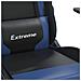 Sedia da Gaming Nera e Blu in Similpelle - Foto miniatura 2