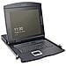 Console modulare con TFT da 17" (43,2 cm), 8 porte KVM e touchpad, tastiera US - Foto miniatura 1