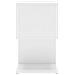 Comodino Bianco 50x30x51,5 Cm In Legno Multistrato - Foto miniatura 5