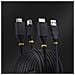 Cavo KVM HDMI e USB 5Gbps da 1,8m, Cavo Combinato HDMI 2.0 4K 60Hz e USB-A 3.0 per Switch KVM - Foto miniatura 2