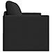 Divano letto 2-in-1 Nero 124x71x78 cm Tessuto - Foto miniatura 7