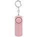 Allarme Di Sicurezza Personale Da 130db Con Luce Led - Attivazione Ad Anello, Alimentato A Batteria Pink - Foto miniatura 1