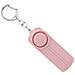 Allarme Di Sicurezza Personale Da 130db Con Luce Led - Attivazione Ad Anello, Alimentato A Batteria Pink - Foto miniatura 3