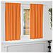Tende con tende 2 pcs Arancione 175x140cm Poliestere - Foto miniatura 2