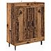 Credenza 2 pcs Legno vecchio Legno Stratificato e Vetro - Foto miniatura 6