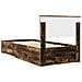 Struttura del letto Rovere fumé 90 x 200 cm Legno multistrato - Foto miniatura 9