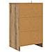 Comodini con cassetto 2 pcs Rovere artigianale 40 x 30 x 467 cm - Foto miniatura 8