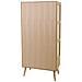 Vetrina In Mdf E Griglia, Marrone, 72x40,5x158,5 Cm - Foto miniatura 5