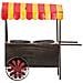 Carrello Portafiori In Metallo 37,5x21x37h - Foto miniatura 3