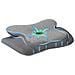 Cuscino per Collo Grigio 58 x 38 x 12 cm Schiuma Memory - Foto miniatura 1