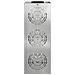 Faro LED solare per sentieri 2 pcs Argento Acciaio zincato - Foto miniatura 6