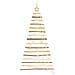 Albero di Natale Naturale 150 cm legno massiccio di frassino - Foto miniatura 1