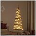 Albero di Natale Naturale 150 cm legno massiccio di frassino - Foto miniatura 2