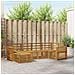 Set divani 6 pcs Naturale Legno di Acacia Massello - Foto miniatura 2