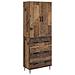 Set di armadi 2 pcs Legno antico 66 x 34,5 x 90 cm - Foto miniatura 1