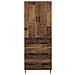 Set di armadi 2 pcs Legno antico 66 x 34,5 x 90 cm - Foto miniatura 4