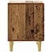 Comodino Legno antico 62 x 34,5 x 48 cm Legno ingegnerizzato - Foto miniatura 4